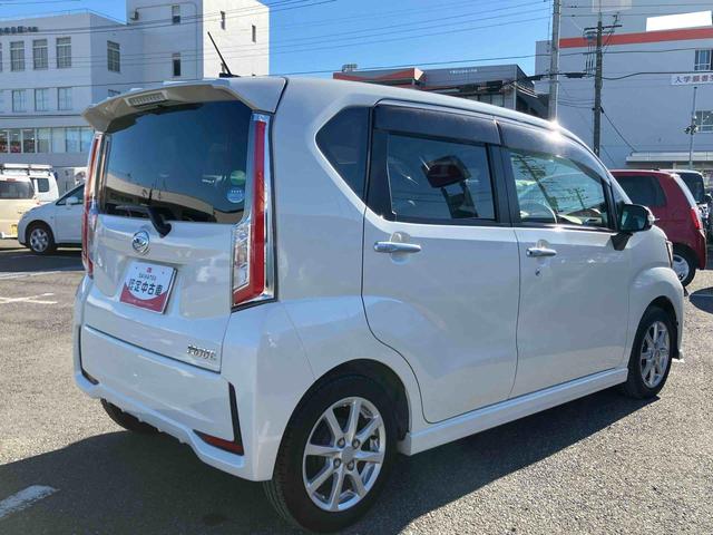 ムーヴカスタム XCDチューナー 横滑り防止装置 アイドリングストップ プッシュエンジンスタート キーフリーシステム セキュリティアラーム チルトステアリング 運転席シートリフター 助手席シートアンダートレイ(千葉県)の中古車