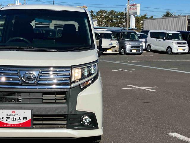 ムーヴカスタム XCDチューナー 横滑り防止装置 アイドリングストップ プッシュエンジンスタート キーフリーシステム セキュリティアラーム チルトステアリング 運転席シートリフター 助手席シートアンダートレイ(千葉県)の中古車