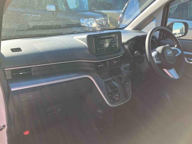 ムーヴカスタム XCDチューナー 横滑り防止装置 アイドリングストップ プッシュエンジンスタート キーフリーシステム セキュリティアラーム チルトステアリング 運転席シートリフター 助手席シートアンダートレイ(千葉県)の中古車