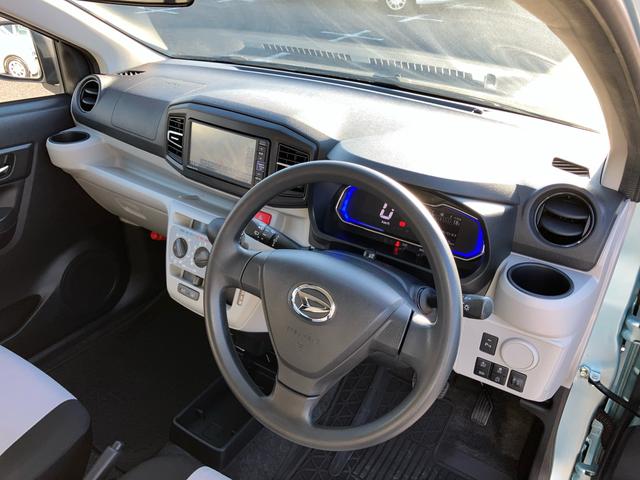 ミライースＸ　リミテッドＳＡIIIナビ／ＴＶ／ＤＶＤ／ＢＴ／ＵＳＢ　Ｂカメラ　前後ドラレコ　ＥＴＣ　ＬＥＤヘッドランプ　オートライト　オートハイビーム　電動格納ドアミラー　スモークガラス　キーレスエントリー　コーナーセンサー　スマアシ（千葉県）の中古車