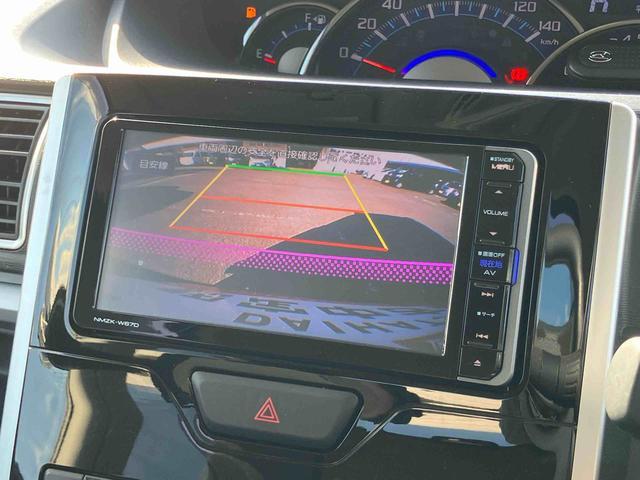 タントカスタムX SAIIIナビ/TV/DVD/BT/USB 後席モニター Bカメラ ETC 運転席シートヒーター LEDヘッドライト オートライト オートハイビーム 両側電動スライド スマアシ キーフリー 盗難防止警報 アルミ(千葉県)の中古車