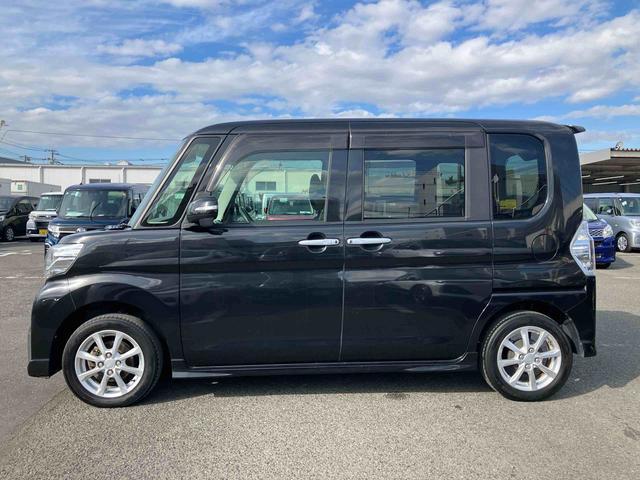 タントカスタムX SAIIIナビ/TV/DVD/BT/USB 後席モニター Bカメラ ETC 運転席シートヒーター LEDヘッドライト オートライト オートハイビーム 両側電動スライド スマアシ キーフリー 盗難防止警報 アルミ(千葉県)の中古車