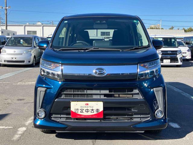 ムーヴカスタム Xリミテッド SAIII8型ナビ/BT/TV/DISC/バックカメラ/ステアリングスイッチ LEDヘッドライト&フォグランプ クリアテールランプ 14インチアルミ スマートキー 運転席シートヒーター 衝突被害軽減ブレーキ(千葉県)の中古車