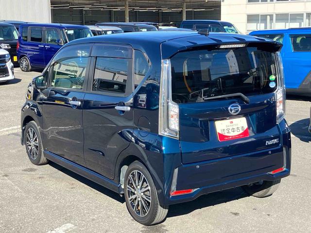 ムーヴカスタム Xリミテッド SAIII8型ナビ/BT/TV/DISC/バックカメラ/ステアリングスイッチ LEDヘッドライト&フォグランプ クリアテールランプ 14インチアルミ スマートキー 運転席シートヒーター 衝突被害軽減ブレーキ(千葉県)の中古車