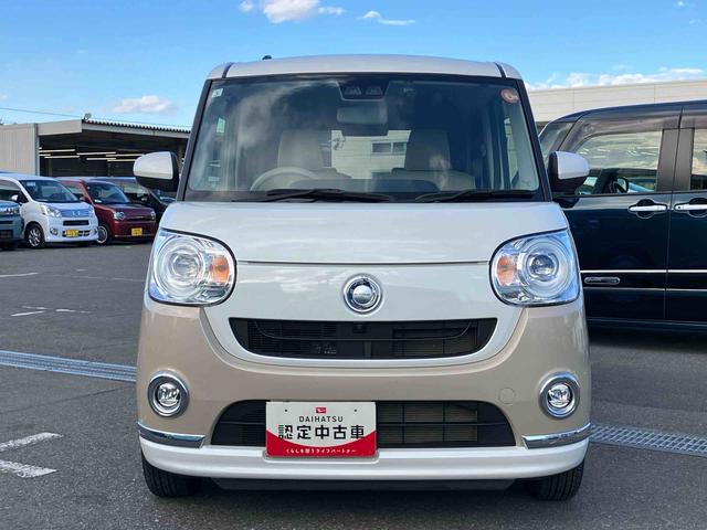 ムーヴキャンバスGメイクアップVS SAIIIナビ/BT/TV/DISC/全周囲カメラ/ステアスイッチ 前後ドラレコ 両側パワスラ LEDヘッド&フォグ クリアテールランプ メッキモール スマートキー 運転席シートヒーター 置きラクBOX(千葉県)の中古車