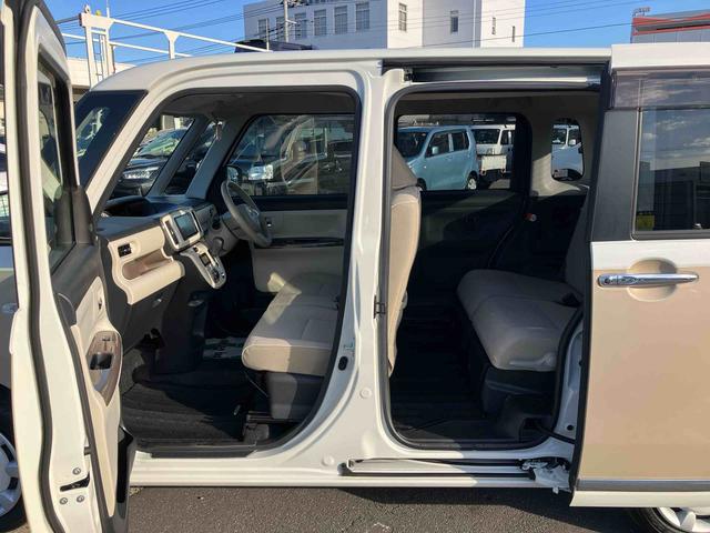 ムーヴキャンバスGメイクアップVS SAIIIナビ/BT/TV/DISC/全周囲カメラ/ステアスイッチ 前後ドラレコ 両側パワスラ LEDヘッド&フォグ クリアテールランプ メッキモール スマートキー 運転席シートヒーター 置きラクBOX(千葉県)の中古車