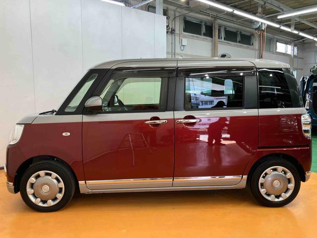 ムーヴキャンバスＧブラックインテリアＶＳ　ＳＡIIIパノラマカメラ連動フルセグナビ　ＵＳＢ接続　ブルートゥース対応　フロント．リヤドライブレコーダー連動　置きラクボックス　運転席シートヒータ　ウインドシールドディアイサー　オートライト　オートハイビーム（千葉県）の中古車