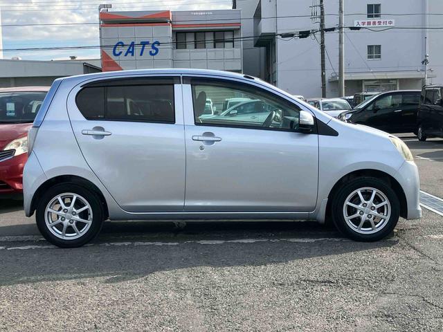 ミライースGナビ/ワンセグ/CD Bカメラ 電動格納ドアミラー スモークガラス アルミホイール シートリフター デジタルメーター アイドリングストップ 盗難防止警報 サイドレバー式駐車ブレーキ キーレスエントリー(千葉県)の中古車