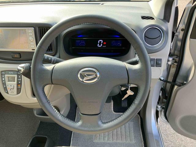 ミライースGナビ/ワンセグ/CD Bカメラ 電動格納ドアミラー スモークガラス アルミホイール シートリフター デジタルメーター アイドリングストップ 盗難防止警報 サイドレバー式駐車ブレーキ キーレスエントリー(千葉県)の中古車