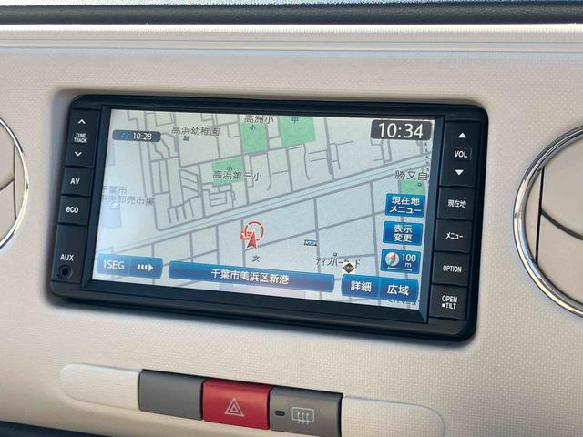 ミラココアココアプラスGナビ/ワンセグ/CD/ラジオ Bカメラ ETC アイドリングストップ トップシェイドガラス ルーフレール キーフリー ボタンスタート 盗難防止アラーム シートリフター チルトステアリング スペアタイヤ(千葉県)の中古車