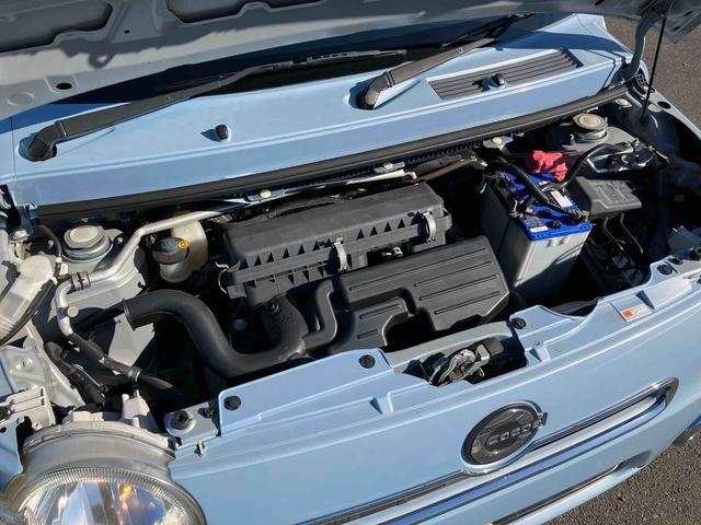 ミラココアココアプラスGナビ/ワンセグ/CD/ラジオ Bカメラ ETC アイドリングストップ トップシェイドガラス ルーフレール キーフリー ボタンスタート 盗難防止アラーム シートリフター チルトステアリング スペアタイヤ(千葉県)の中古車