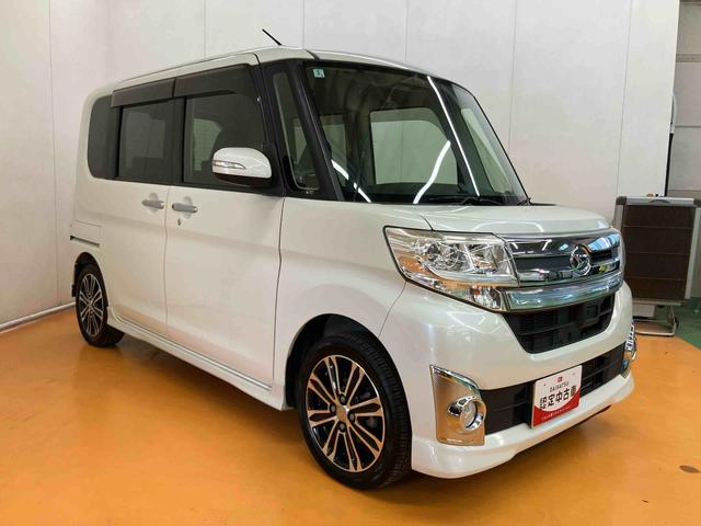 タントカスタムRS SAバックカメラ連動フルセグナビ ブルートゥース対応 USB接続 AUX接続 TVナビキット ETC 衝突被害軽減ブレーキ 横滑り防止装置 アイドリングストップ プッシュエンジンスタート(千葉県)の中古車