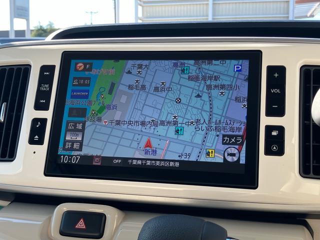 ムーヴキャンバスＧメイクアップ　ＳＡII８型ナビ／ＴＶ／ＤＶＤ／ＢＴ／ＵＳＢ　全周囲カメラ　ＥＴＣ　ドラレコ　ＬＥＤヘッドライト　オートライト　オートハイビーム　スマアシ　両電スライド　オートエアコン　キーフリー　盗難防止アラーム　ステリモ（千葉県）の中古車