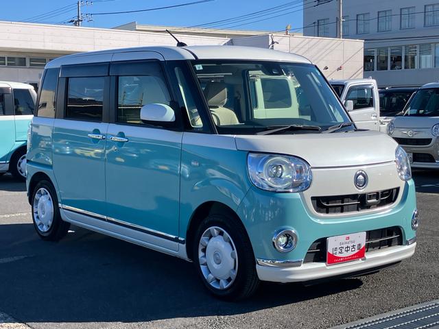 ムーヴキャンバスＧメイクアップ　ＳＡII８型ナビ／ＴＶ／ＤＶＤ／ＢＴ／ＵＳＢ　全周囲カメラ　ＥＴＣ　ドラレコ　ＬＥＤヘッドライト　オートライト　オートハイビーム　スマアシ　両電スライド　オートエアコン　キーフリー　盗難防止アラーム　ステリモ（千葉県）の中古車