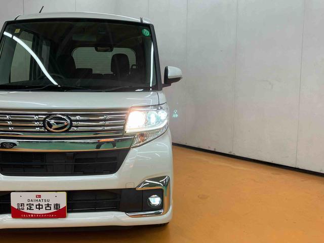 タントカスタムＸフルセグナビ　ＵＳＢ接続　ブルートゥース対応　フロントドライブレコーダー連動　運転席シートヒーター　左側電動スライドドア　プッシュエンジンスタート　キーフリーシステム　横滑り防止装置（千葉県）の中古車