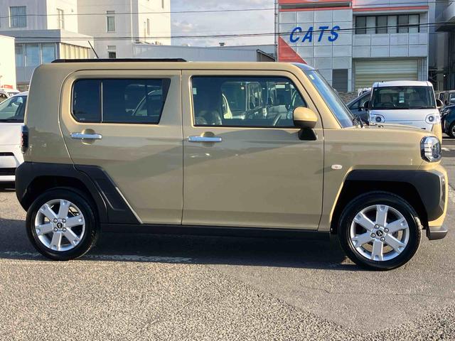 タフトGナビ/TV/DVD/BT/USB Bカメラ 前後ドラレコ ETC ガラスルーフ ルーフレール LEDヘッドランプ オートライト スマアシ コーナーセンサー シートヒーター 電動駐車ブレーキ キーレス(千葉県)の中古車