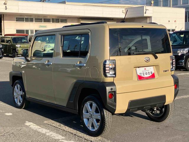 タフトGナビ/TV/DVD/BT/USB Bカメラ 前後ドラレコ ETC ガラスルーフ ルーフレール LEDヘッドランプ オートライト スマアシ コーナーセンサー シートヒーター 電動駐車ブレーキ キーレス(千葉県)の中古車