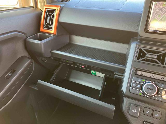 タフトGナビ/TV/DVD/BT/USB Bカメラ 前後ドラレコ ETC ガラスルーフ ルーフレール LEDヘッドランプ オートライト スマアシ コーナーセンサー シートヒーター 電動駐車ブレーキ キーレス(千葉県)の中古車