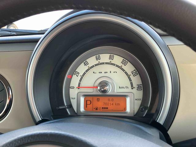 アルトラパンＸＬＥＴＣ　１４インチアルミホイール　ドアミラーウインカー　プッシュボタンスターター　運転席シートヒーター／リフター　電動格納ドアミラー　オートエアコン　アイドリングストップ（千葉県）の中古車