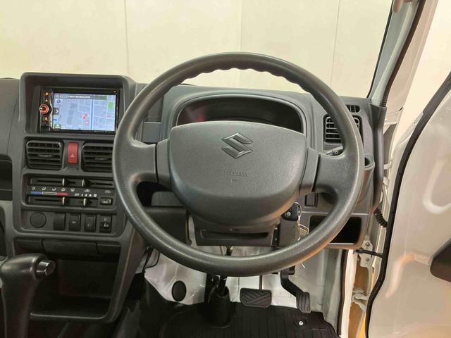 キャリイトラックＫＸ　４ＷＤワンセグナビ　ブルートゥース対応　ＡＵＸ接続　ＥＴＣ　社外アルミホイール　荷台マット　テールゲートチェーン　作業灯　パワーウインドウ　灰皿　マニュアルレベリング機能付ハロゲンヘッドライト（千葉県）の中古車