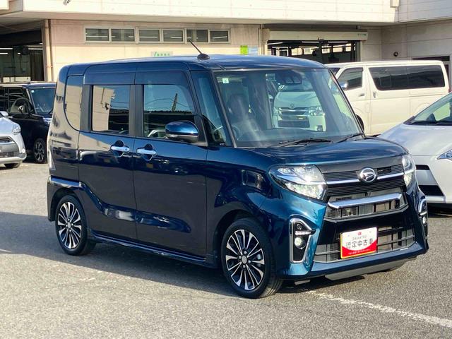 タントカスタムRSターボ ナビ/地デジ/DVD/BT/USB 全周囲カメラ 前後ドラレコ ETC 全車速追従クルコン LEDヘッドライト オートライト ADB スマアシ コ−ナ−センサー シートヒーター 両側Pスライド(千葉県)の中古車