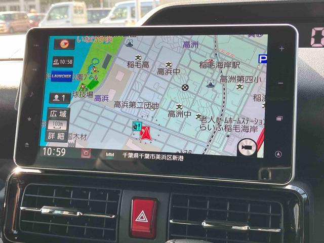 タントカスタムＲＳターボ　９型ナビ／ＴＶ／ＤＶＤ／ＢＴ／ＵＳＢ　後席モニター　全周囲カメラ　前後ドラレコ　ＥＴＣ　全車速追従クルコン　ＬＥＤヘッドライト　オートライト　ＡＤＢ　スマアシ　コ−ナ−センサー　シートヒーター（千葉県）の中古車