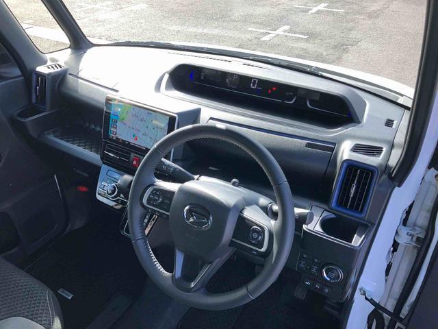 タントカスタムＲＳターボ　９型ナビ／ＴＶ／ＤＶＤ／ＢＴ／ＵＳＢ　後席モニター　全周囲カメラ　前後ドラレコ　ＥＴＣ　全車速追従クルコン　ＬＥＤヘッドライト　オートライト　ＡＤＢ　スマアシ　コ−ナ−センサー　シートヒーター（千葉県）の中古車