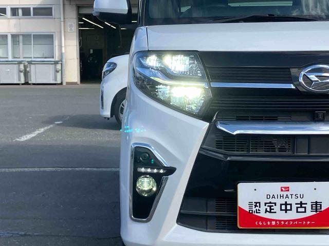 タントカスタムＲＳターボ　９型ナビ／ＴＶ／ＤＶＤ／ＢＴ／ＵＳＢ　後席モニター　全周囲カメラ　前後ドラレコ　ＥＴＣ　全車速追従クルコン　ＬＥＤヘッドライト　オートライト　ＡＤＢ　スマアシ　コ−ナ−センサー　シートヒーター（千葉県）の中古車