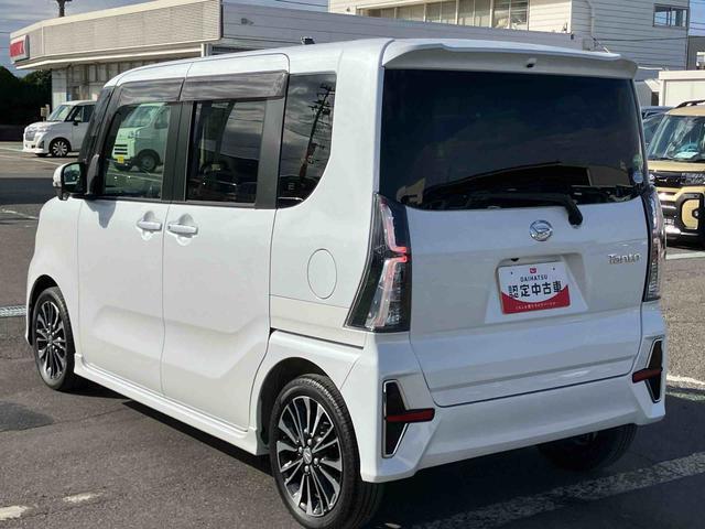 タントカスタムＲＳターボ　９型ナビ／ＴＶ／ＤＶＤ／ＢＴ／ＵＳＢ　後席モニター　全周囲カメラ　前後ドラレコ　ＥＴＣ　全車速追従クルコン　ＬＥＤヘッドライト　オートライト　ＡＤＢ　スマアシ　コ−ナ−センサー　シートヒーター（千葉県）の中古車