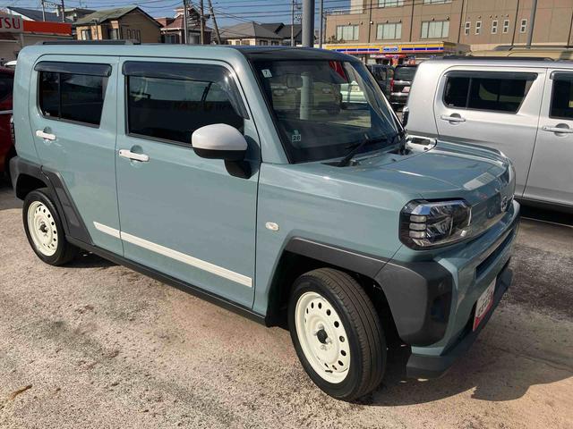 タフトＧ純正７インチメモリーナビ　バックカメラ　ＥＴＣ　運転席助手席シートヒーター　オートエアコン　プッシュボタンスタート　電動パーキングブレーキ　オートエアコン　衝突回避支援ブレーキ（千葉県）の中古車