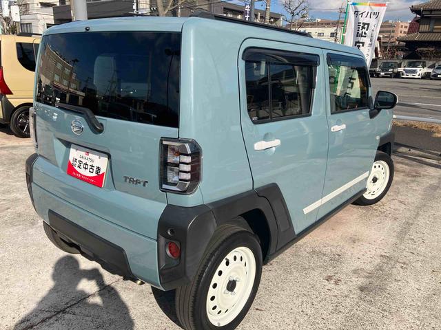 タフトＧ純正７インチメモリーナビ　バックカメラ　ＥＴＣ　運転席助手席シートヒーター　オートエアコン　プッシュボタンスタート　電動パーキングブレーキ　オートエアコン　衝突回避支援ブレーキ（千葉県）の中古車