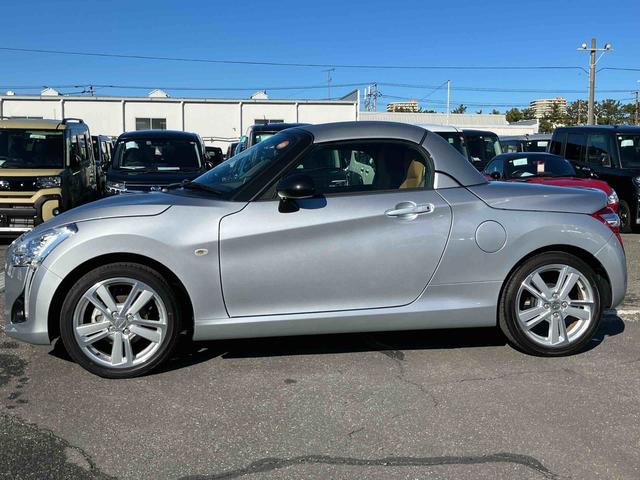 コペンローブターボ ナビ/TV/DVD/BT/USB ETC LEDヘッドライト オートライト シートヒーター 革巻ステア ステリモ チルトハンドル オートエアコン キーフリー イモビ 盗難防止アラーム アルミ(千葉県)の中古車