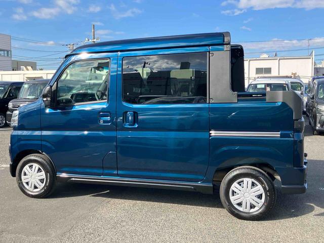 アトレーデッキバン 4WDターボ バックモニター付きルームミラー LEDヘッドランプ ADB オートライト 全車速追従クルコン リヤヒーター スマアシ コーナーセンサー オーバーヘッドシェルフ トップシェイドガラス キーフリー(千葉県)の中古車