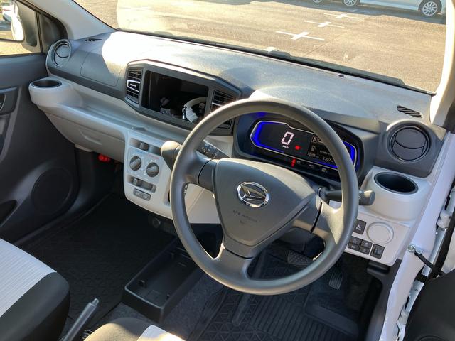 ミライースX SAIII衝突被害軽減ブレーキ LEDヘッドランプ オートライト オートハイビーム コーナーセンサー 電動格納ドアミラー プライバシーガラス アイドリングストップ サイドレバー式駐車ブレーキ キーレスエントリー(千葉県)の中古車