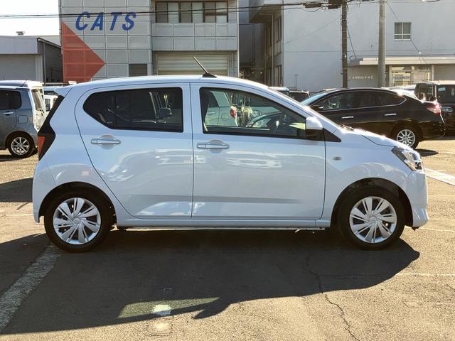 ミライースX SAIII衝突被害軽減ブレーキ LEDヘッドランプ オートライト オートハイビーム コーナーセンサー 電動格納ドアミラー プライバシーガラス アイドリングストップ サイドレバー式駐車ブレーキ キーレスエントリー(千葉県)の中古車