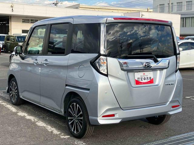 トールカスタムG ターボターボ 9型ディスプレイオーディオ/TV/BT/USB Bカメラ 全車速追従クルコン LEDヘッドライト オートライト オートハイビーム スマアシ 前後コーナーセンサー 電動駐車ブレーキ キーフリー(千葉県)の中古車