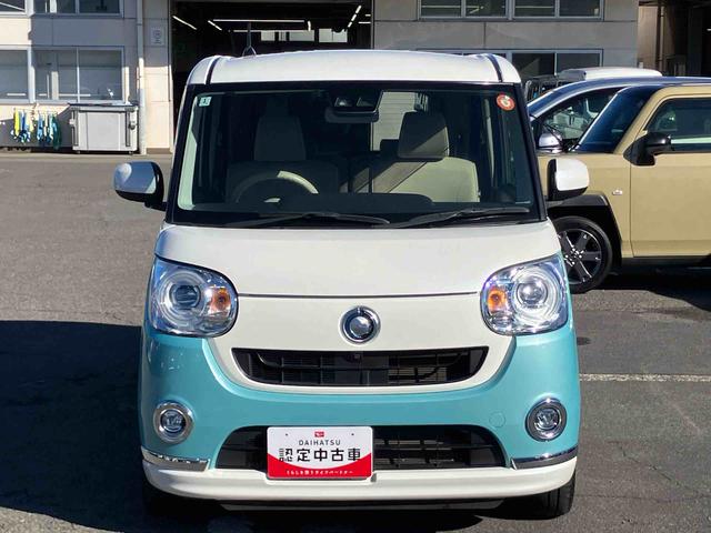 ムーヴキャンバスGメイクアップ SAIII8型ナビ/TV/DVD/BT/USB 全周囲カメラ ETC LEDヘッドライト オートライト オートハイビーム スマアシ 両側電動スライドドア オートエアコン キーフリー 盗難防止アラーム ステリモ(千葉県)の中古車