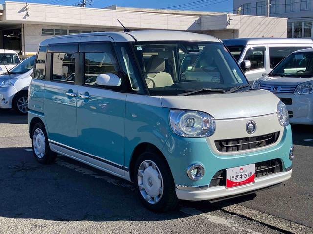 ムーヴキャンバスGメイクアップ SAIII8型ナビ/TV/DVD/BT/USB 全周囲カメラ ETC LEDヘッドライト オートライト オートハイビーム スマアシ 両側電動スライドドア オートエアコン キーフリー 盗難防止アラーム ステリモ(千葉県)の中古車