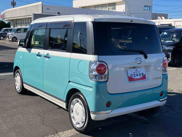 ムーヴキャンバスGメイクアップ SAIII8型ナビ/TV/DVD/BT/USB 全周囲カメラ ETC LEDヘッドライト オートライト オートハイビーム スマアシ 両側電動スライドドア オートエアコン キーフリー 盗難防止アラーム ステリモ(千葉県)の中古車