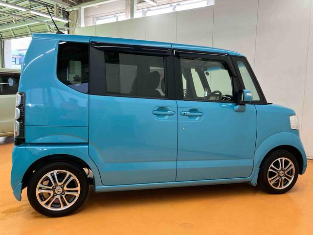 Ｎ−ＢＯＸＧ・Ｌパッケージバックカメラ連動ナビ　アイドリングストップ　横滑り防止装置　マニュアルレベリング機能付ハロゲンヘッドライト　プッシュエンジンスタート　キーフリーシステム　バニティーミラー付き左右サンバイザー（千葉県）の中古車