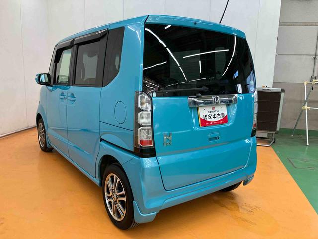 Ｎ−ＢＯＸＧ・Ｌパッケージバックカメラ連動ナビ　アイドリングストップ　横滑り防止装置　マニュアルレベリング機能付ハロゲンヘッドライト　プッシュエンジンスタート　キーフリーシステム　バニティーミラー付き左右サンバイザー（千葉県）の中古車