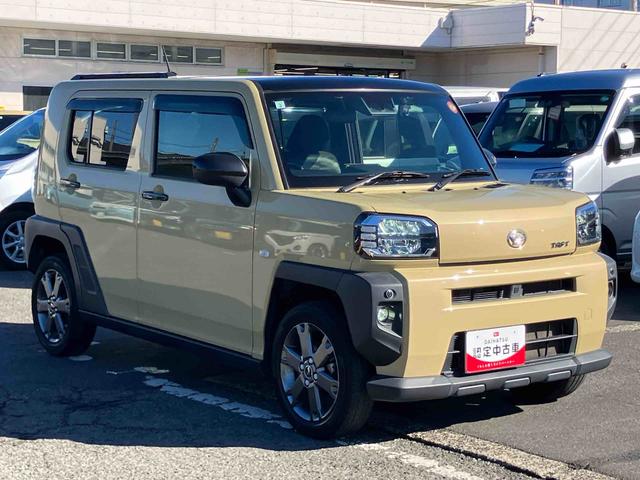 タフトGナビ/TV/DVD/BT/USB Bカメラ ドラレコ ガラスルーフ ルーフレール LEDヘッドランプ オートライト ADB スマアシ 前後コーナーセンサー シートヒーター 電動駐車ブレーキ キーフリー(千葉県)の中古車