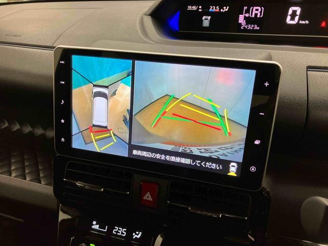 タントカスタムＲＳスタイルセレクションターボ　９型ナビ／ＴＶ／ＤＶＤ／ＢＴ／ＵＳＢ　後席モニター　全周囲カメラ　前後ドラレコ　ＥＴＣ　全車速追従クルコン　ＬＥＤヘッドライト　オートライト　コ−ナ−センサー　シートヒーター　両側電動スライド（千葉県）の中古車