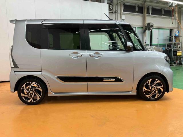 タントカスタムRSスタイルセレクションターボ 9型ナビ/TV/DVD/BT/USB 後席モニター 全周囲カメラ 前後ドラレコ ETC 全車速追従クルコン LEDヘッドライト オートライト コ−ナ−センサー シートヒーター 両側電動スライド(千葉県)の中古車