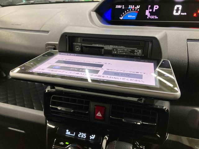 タントカスタムRSスタイルセレクションターボ 9型ナビ/TV/DVD/BT/USB 後席モニター 全周囲カメラ 前後ドラレコ ETC 全車速追従クルコン LEDヘッドライト オートライト コ−ナ−センサー シートヒーター 両側電動スライド(千葉県)の中古車