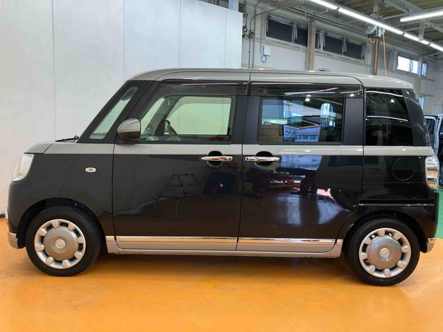 ムーヴキャンバスＧメイクアップリミテッド　ＳＡIIIパノラマカメラ連動フルセグナビ　ＵＳＢ接続　ブルートゥース対応　フロント．リヤドライブレコーダー連動　衝突被害軽減ブレーキ　横滑り防止装置　助手席シートアンダートレイ　置きラクボックス（千葉県）の中古車