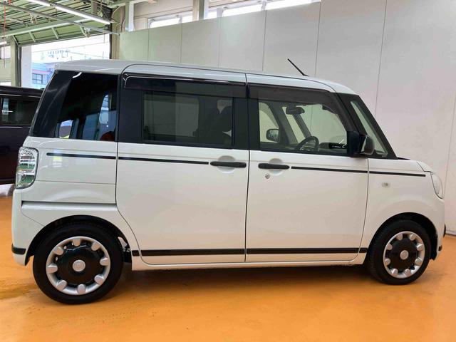 ムーヴキャンバスＧブラックアクセントリミテッド　ＳＡIIIパノラマカメラ連動フルセグナビ　ＵＳＢ接続　ブルートゥース対応　フロント．リヤドライブレコーダー連動　ＥＴＣ　置きラクボックス　オートライト　オートハイビーム　チルトステアリング　運転席シートリフター（千葉県）の中古車