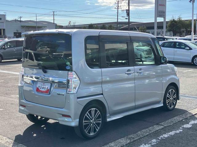 タントカスタムＲＳ　トップエディションＳＡIIターボ　ナビ／ワンセグ／ＣＤ／ＵＳＢ　バックカメラ　ＥＴＣ　トップシェイドガラス　ＬＥＤヘッドライト　オートライト　スマアシ　両電動スライド　革巻ステアリング　キーフリー　盗難防止警報　アルミホイール（千葉県）の中古車