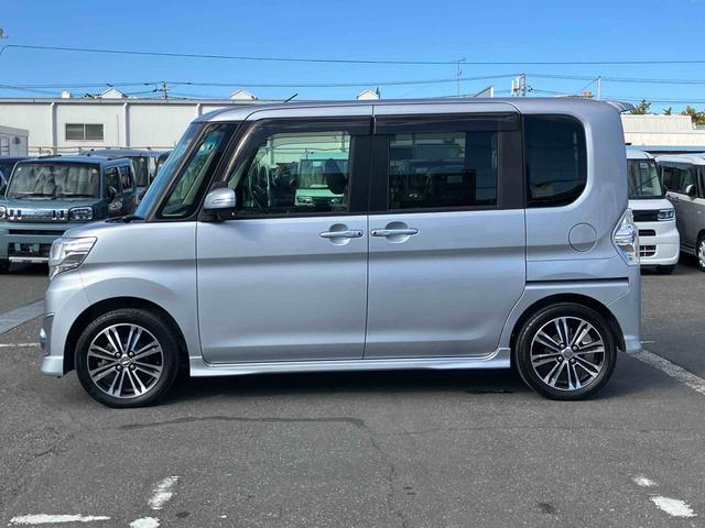 タントカスタムＲＳ　トップエディションＳＡIIターボ　ナビ／ワンセグ／ＣＤ／ＵＳＢ　バックカメラ　ＥＴＣ　トップシェイドガラス　ＬＥＤヘッドライト　オートライト　スマアシ　両電動スライド　革巻ステアリング　キーフリー　盗難防止警報　アルミホイール（千葉県）の中古車