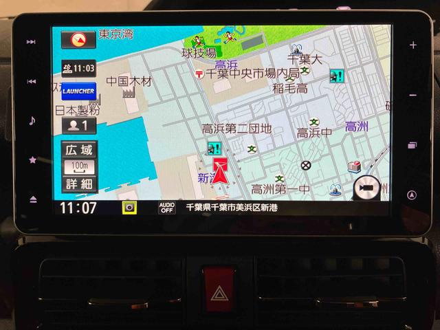 タントカスタムＲＳスタイルセレクションバックカメラ連動９インチフルセグナビ　ＵＳＢ接続　ブルートゥース対応　フロント．リヤドライブレコーダー連動　ビルトインＥＴＣ　運転席ロングスライドシート　アダプティブクルーズコントロール（千葉県）の中古車